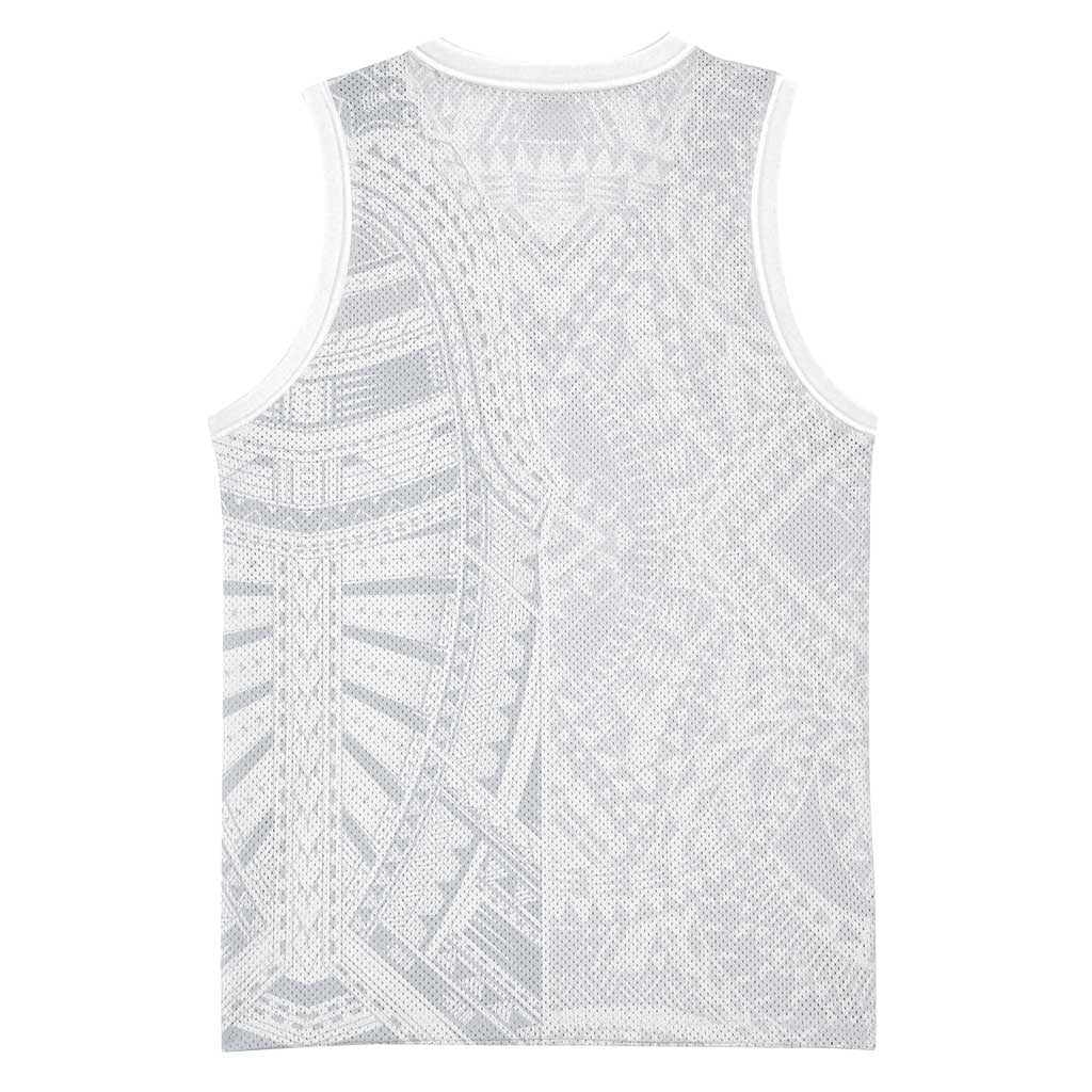 Lotu Tamaiti Basketball Jersey Traditional Samoan Art Tattoos - Polynesian Pride