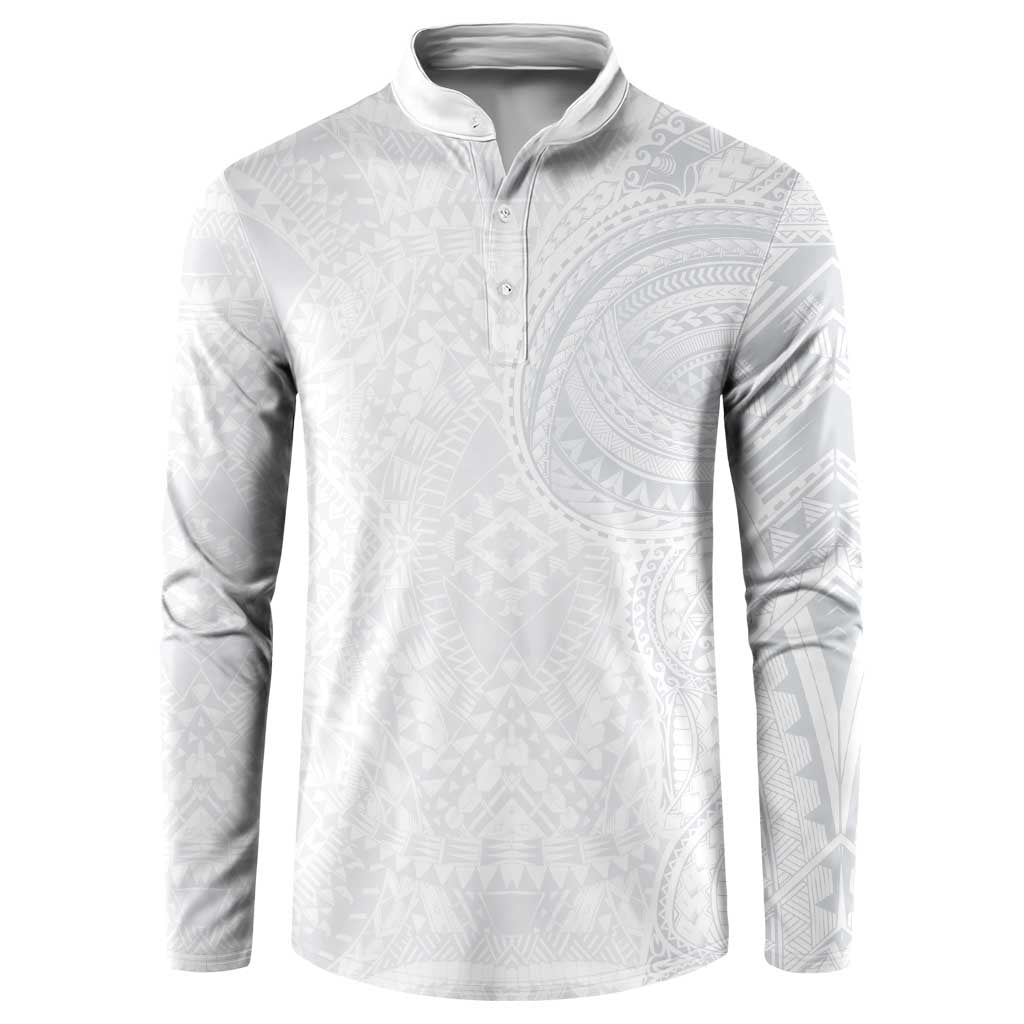 Lotu Tamaiti Button Sweatshirt Traditional Samoan Art Tattoos - Polynesian Pride