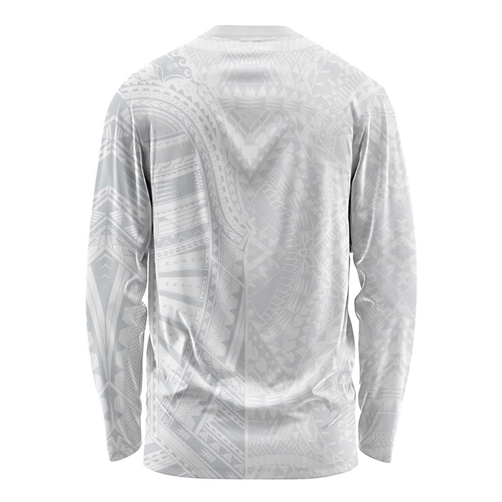 Lotu Tamaiti Long Sleeve Shirt Traditional Samoan Art Tattoos - Polynesian Pride