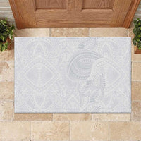 Lotu Tamaiti Rubber Doormat Traditional Samoan Art Tattoos - Polynesian Pride