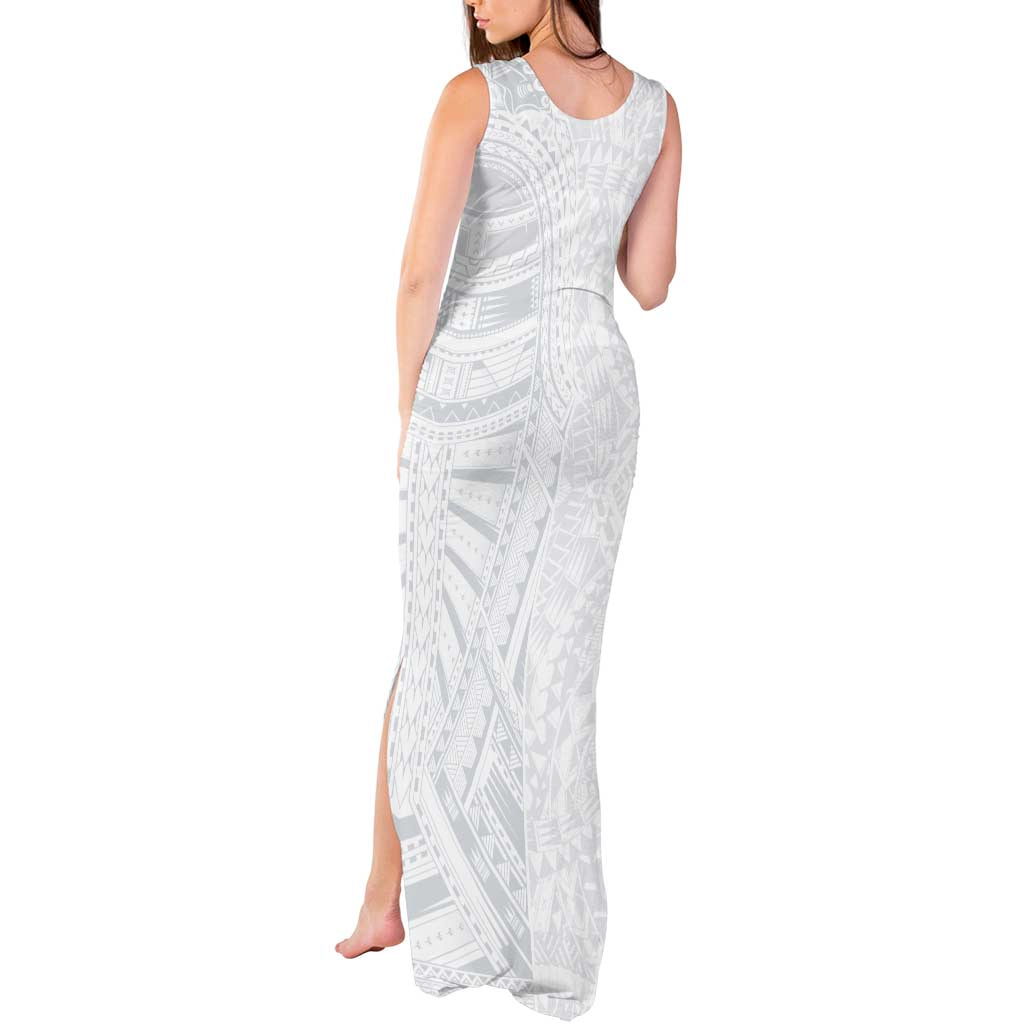 Lotu Tamaiti Tank Maxi Dress Traditional Samoan Art Tattoos LT03 - Polynesian Pride