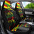 Kanaka Maoli Running Car Seat Cover Kakau Pattern with Kanaka Maoli Flag Color