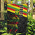 Kanaka Maoli Running Garden Flag Kakau Pattern with Kanaka Maoli Flag Color