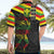 Kanaka Maoli Running Hawaiian Shirt Kakau Pattern with Kanaka Maoli Flag Color