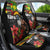 Kanaka Maoli Ikaika Warrior Car Seat Cover Hibiscus Kakau Art and Tapa Tribal Pattern