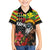 Kanaka Maoli Ikaika Warrior Hawaiian Shirt Hibiscus Kakau Art and Tapa Tribal Pattern