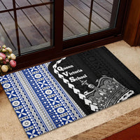 Fiji Queen Victoria School Rubber Doormat Tapa and Polynesian Tribal Pattern Half Style LT03 - Polynesian Pride