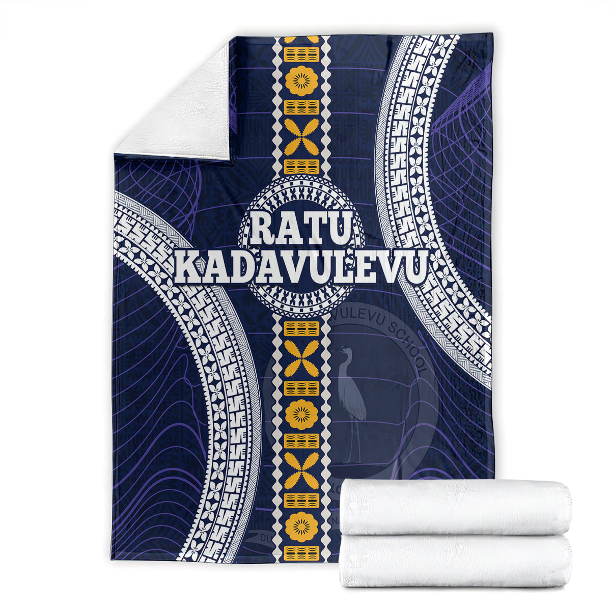 Fiji Ratu Kadavulevu School Blanket Tapa and Polynesian Tribal Pattern LT03 - Polynesian Pride