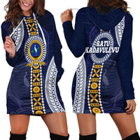 Fiji Ratu Kadavulevu School Hoodie Dress Tapa and Polynesian Tribal Pattern LT03 - Polynesian Pride