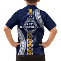 Fiji Ratu Kadavulevu School Kid Hawaiian Shirt Tapa and Polynesian Tribal Pattern LT03 - Polynesian Pride