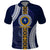 Fiji Ratu Kadavulevu School Polo Shirt Tapa and Polynesian Tribal Pattern LT03 Blue - Polynesian Pride