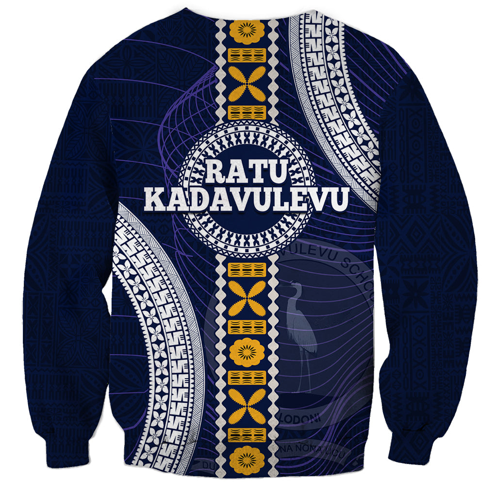 Fiji Ratu Kadavulevu School Sweatshirt Tapa and Polynesian Tribal Pattern LT03 - Polynesian Pride