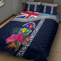 Fiji Lelean Memorial School Quilt Bed Set Tapa and Polynesian Tribal Pattern LT03 - Polynesian Pride