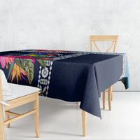 Fiji Lelean Memorial School Tablecloth Tapa and Polynesian Tribal Pattern LT03 - Polynesian Pride