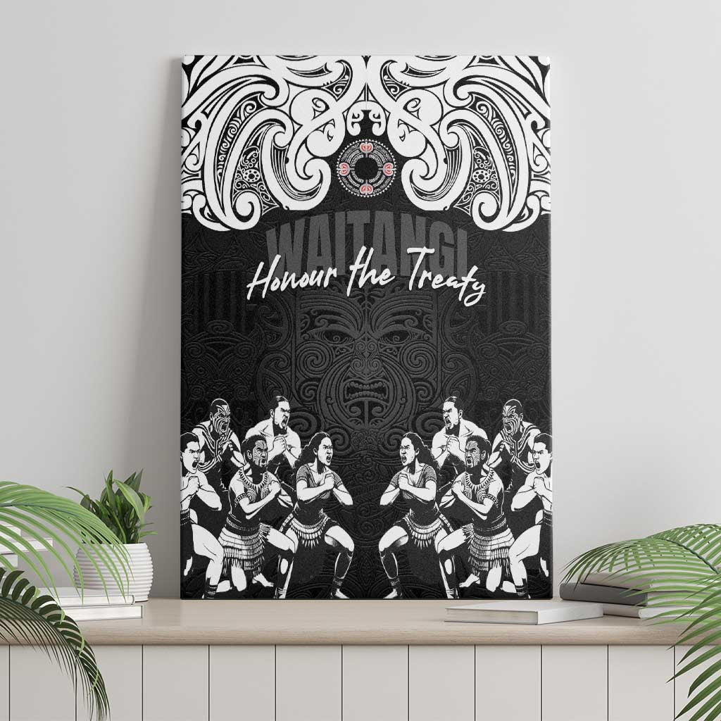 Aotearoa Waitangi Day - Toitu Te Tiriti Canvas Wall Art New Zealand Honour the Treaty