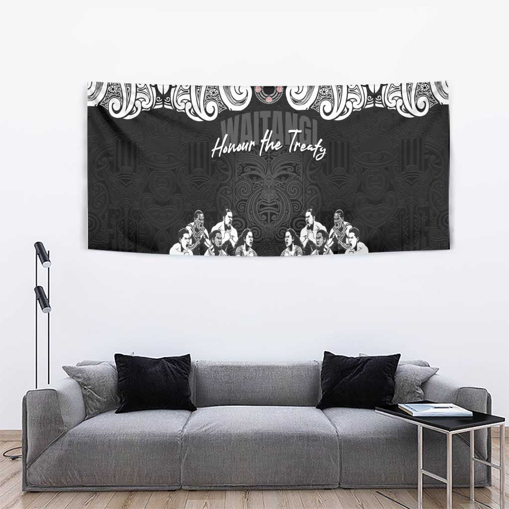Aotearoa Waitangi Day - Toitu Te Tiriti Tapestry New Zealand Honour the Treaty LT03 - Polynesian Pride