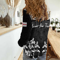 Aotearoa Waitangi Day - Toitu Te Tiriti Women Casual Shirt New Zealand Honour the Treaty LT03 - Polynesian Pride