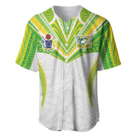 Custom Cook Islands Rugby Baseball Jersey Tatau Art Sport Style White Color LT03 White - Polynesian Pride