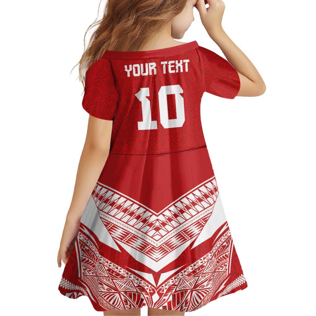 Custom Tonga Rugby Family Matching Off Shoulder Maxi Dress and Hawaiian Shirt Ngatu Motifs and Pacific Patterns LT03 - Polynesian Pride