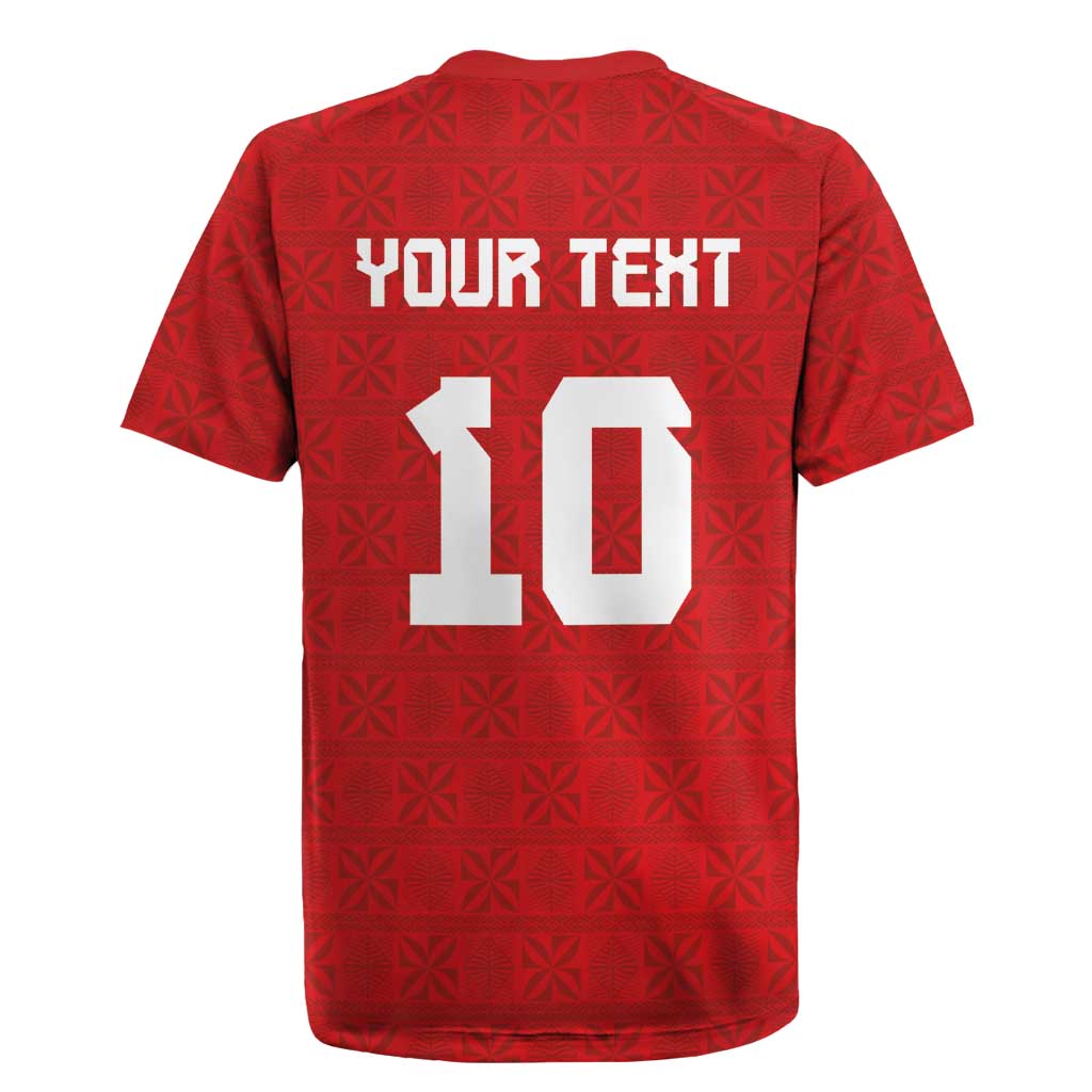 Custom Tonga Rugby Rugby Jersey Ngatu Motifs and Pacific Patterns