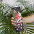 Japanese Culture and Hawaiian Tribal Skinny Tumbler Sakura Blossom Tapa Pattern