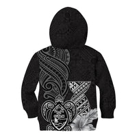 Guam Latte Stone Chamorro Culture Kid Hoodie Tapa Pattern