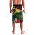 Vanuatu Indipendens Dei Lavalava Boars Tusk and Melanesian Warrior Hibiscus