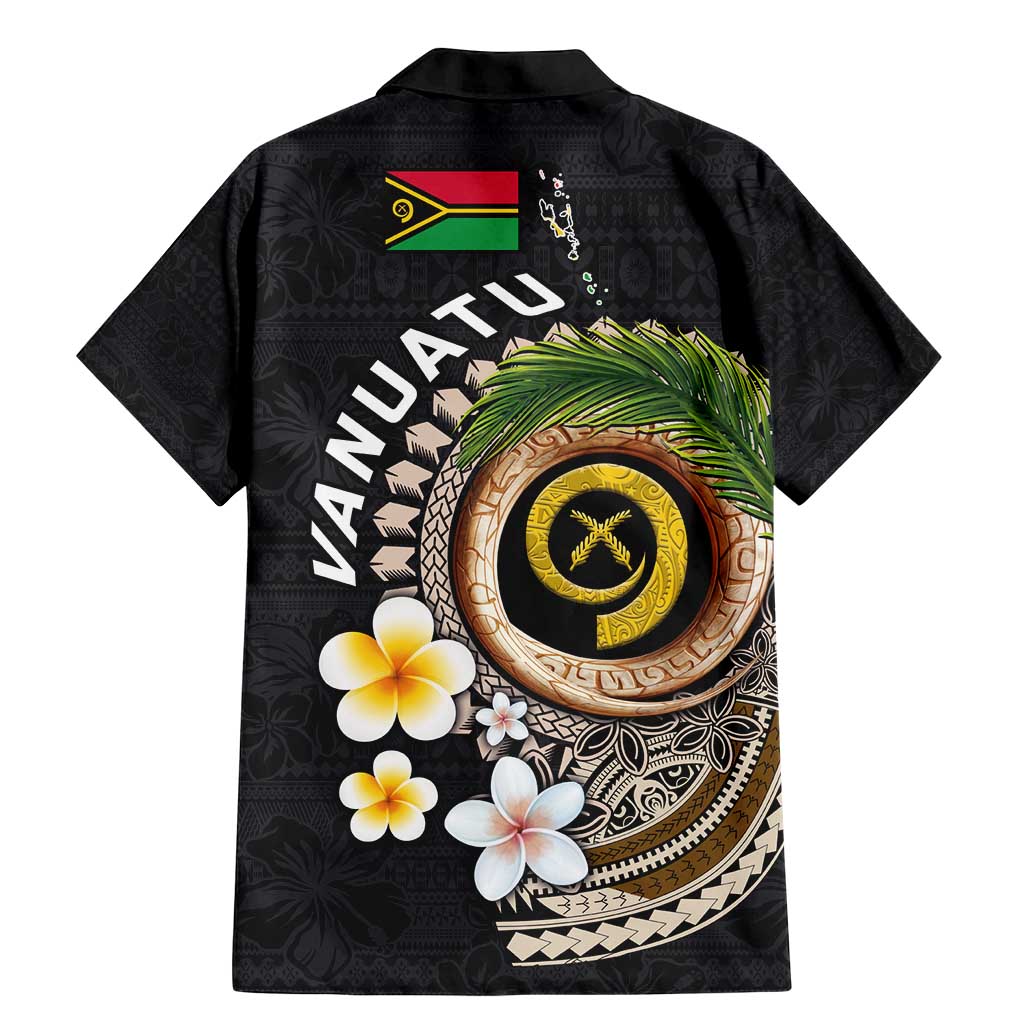 Vanuatu Independence Day Family Matching Mermaid Dress and Hawaiian Shirt Melanesian Tribal Pig Tusk with Tropical Plants