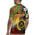 Vanuatu and Papua New Guinea Together Rugby Jersey Bird-of-paradise and Pig Tusk Melanesian Pattern