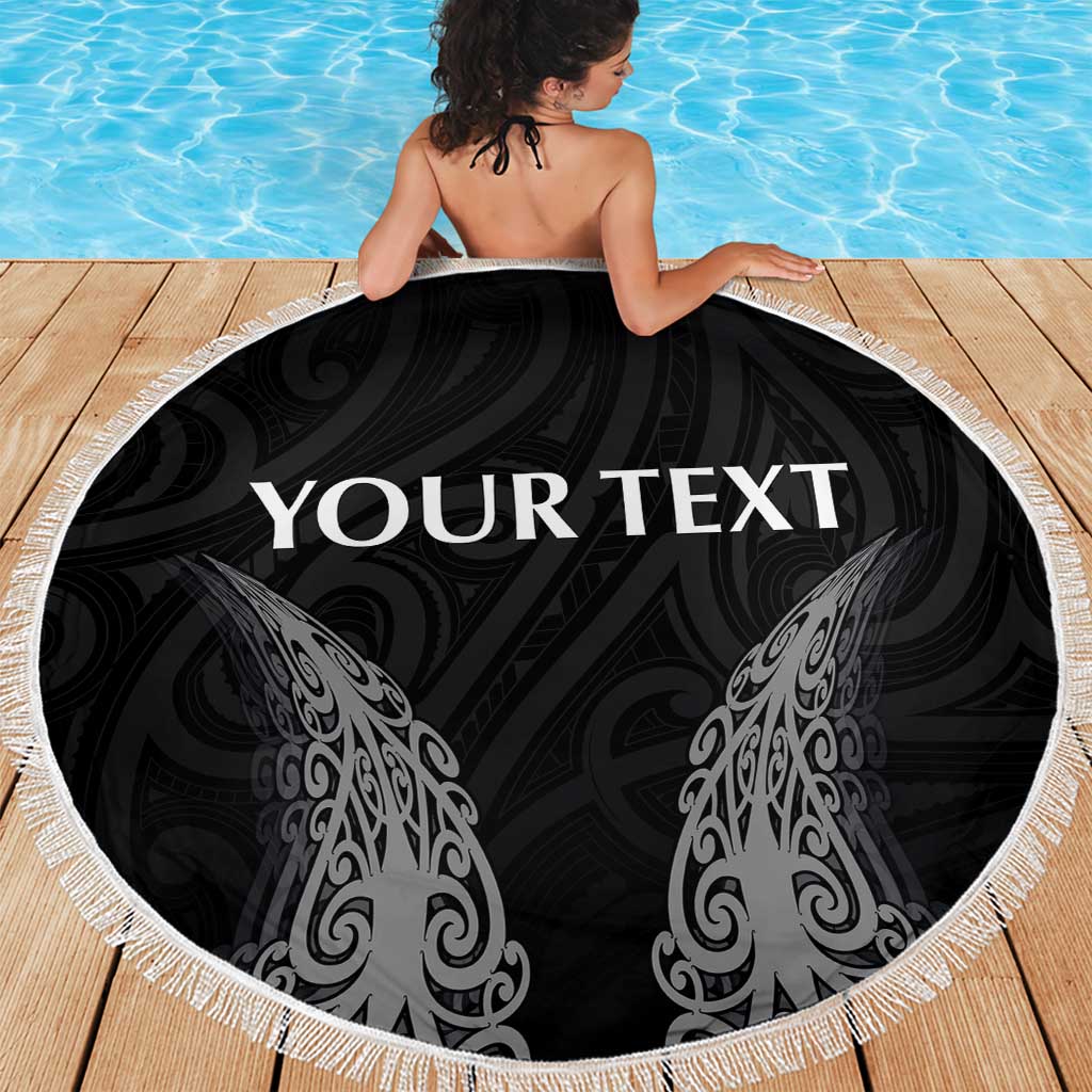 New Zealand Netball Beach Blanket Koru and Maori Tattoo Jersey