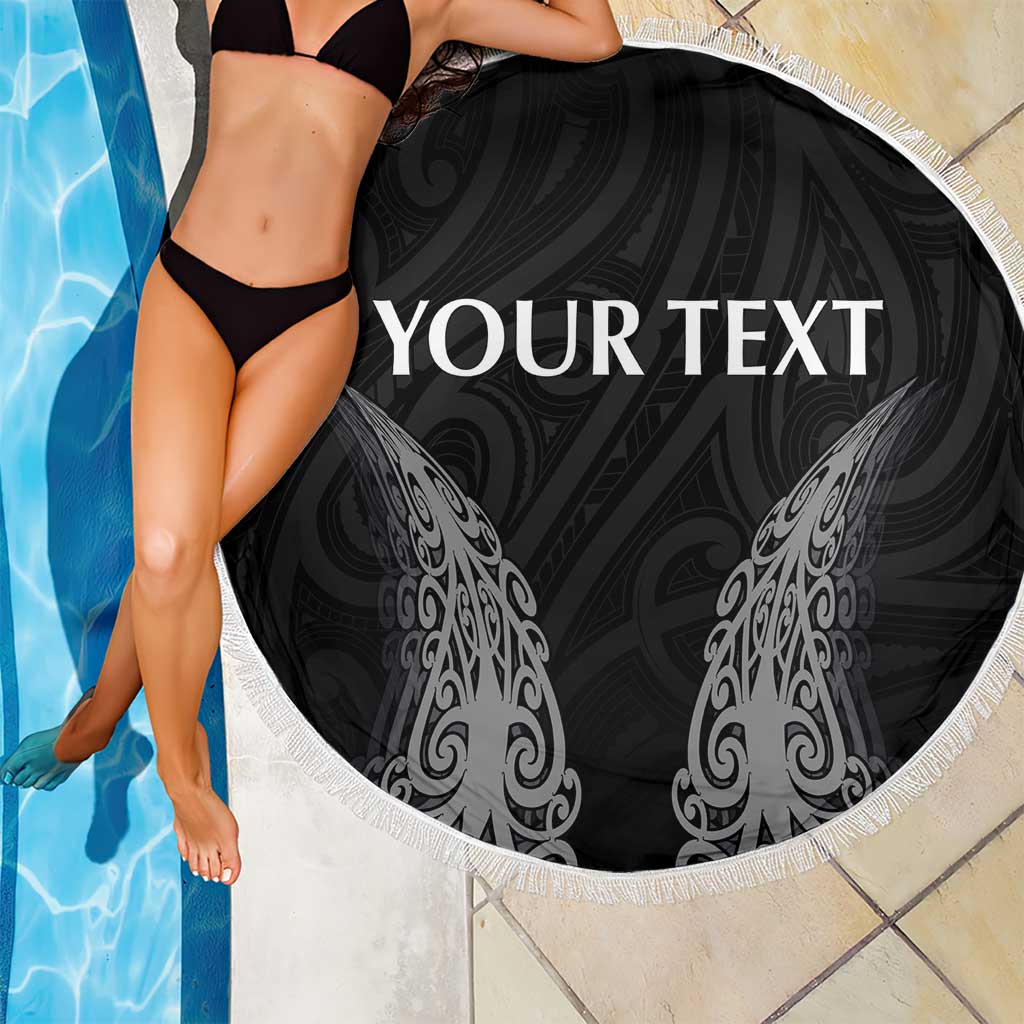 New Zealand Netball Beach Blanket Koru and Maori Tattoo Jersey