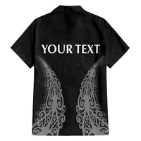 New Zealand Netball Family Matching Long Sleeve Bodycon Dress and Hawaiian Shirt Koru and Maori Tattoo Jersey