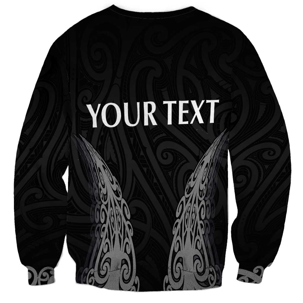 New Zealand Netball Sweatshirt Koru and Maori Tattoo Jersey