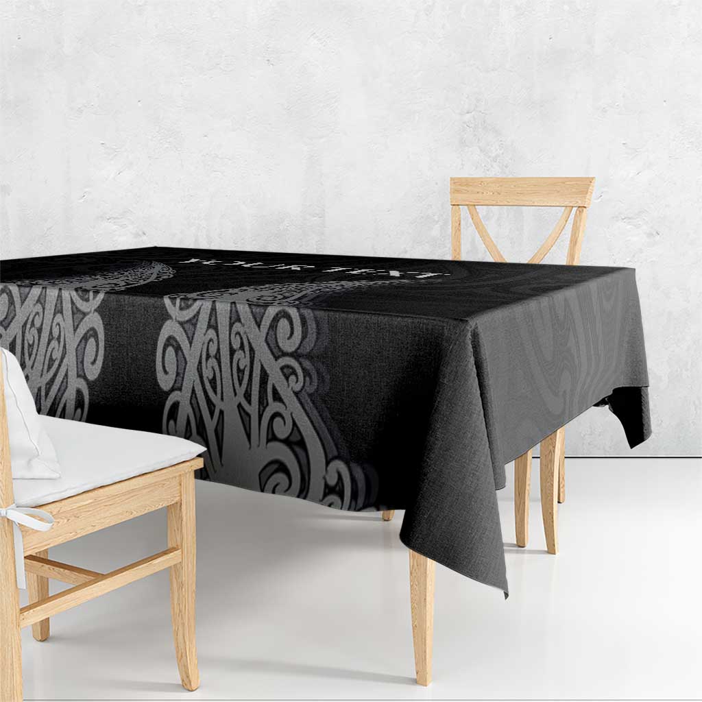 New Zealand Netball Tablecloth Koru and Maori Tattoo Jersey