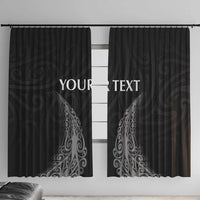 New Zealand Netball Window Curtain Koru and Maori Tattoo Jersey