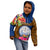 Personalised Marshall Islands Manit Day Kid Hoodie Marshall Seal Mix Hibiscus Flower Maori Pattern Style LT03 - Polynesian Pride