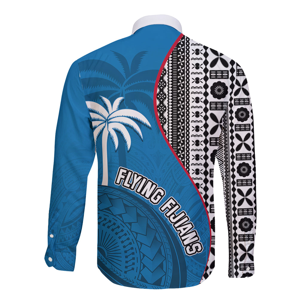 fiji-rugby-long-sleeve-button-shirt-coat-of-arms-palm-tree-mix-polynesia-tapa-pattern