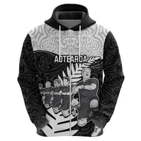 New Zealand World Cup 2023 Hoodie Aotearoa Haka Rugby with Silver Fern Maori Ethnic Pattern LT03 - Polynesian Pride