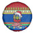 Solomon Islands Christmas Spare Tire Cover Santa With Flag Of Solomon Polynesian Tribal Xmas Vibe LT03 - Polynesian Pride