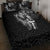 Personalised New Zealand Rugby Quilt Bed Set Maori Warrior Rugby with Silver Fern Sleeve Tribal Ethnic Style LT03 - Polynesian Pride