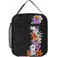Hawaii Tropical Leaves and Flowers Lunch Bag