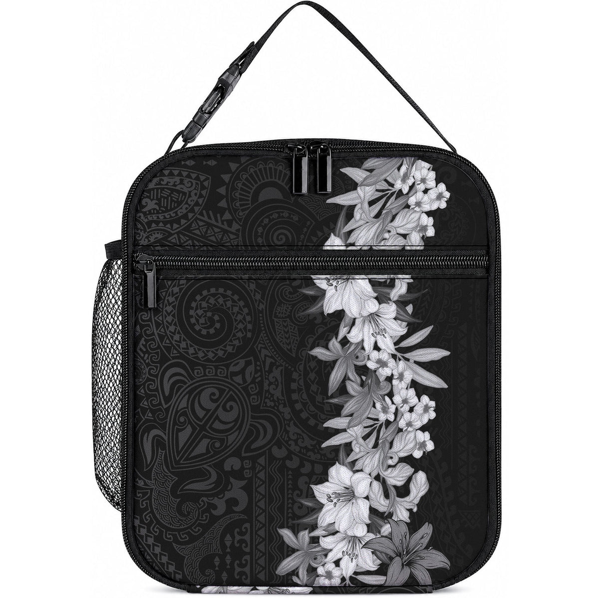 Hawaii Tropical Leaves and Flowers Lunch Bag