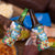 Hawaii Cocktails 4 in 1 Can Cooler Tumbler Parrot with Cute Beach Landscape and Tropical Plants