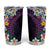 Hawaiian Plumeria-Polynesian Art Tattoo Mauve Color Tumbler Cup