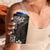 Hawaiian Plumeria-Polynesian Art Tattoo Grayscale Color 4 in 1 Can Cooler Tumbler