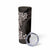 Hawaiian Plumeria-Polynesian Art Tattoo Grayscale Color Skinny Tumbler