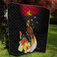 Papua New Guinea Independence Day Quilt PNG Flag and Bird-of-Paradise LT03 - Polynesian Pride