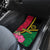 Vanuatu Flag Hibiscus Polynesian Pattern Car Mats