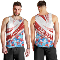 Personalized Tahiti Surfing 2026 Men Tank Top Marquesan Tattoo-Sporty Style LT03 - Polynesian Pride