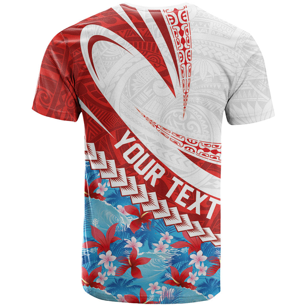 Personalized Tahiti Surfing 2026 T Shirt Marquesan Tattoo-Sporty Style LT03 - Polynesian Pride